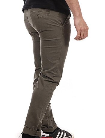 Calças Chino Castanhas para Homem Teddy Smith 10115957D