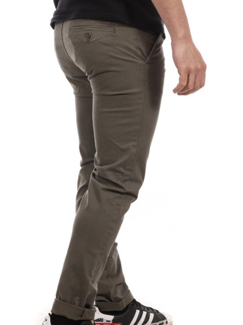 Calças Chino Castanhas para Homem Teddy Smith 10115957D Castanho-capuccino - Kiabi