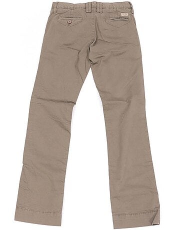 Calças Chino Bordeaux Elásticas para Menino Teddy Smith