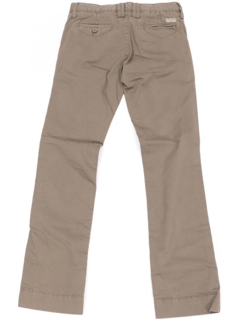 Calças Chino Castanhas Teddy Smith Elásticas para Rapaz Castanho-capuccino - Kiabi