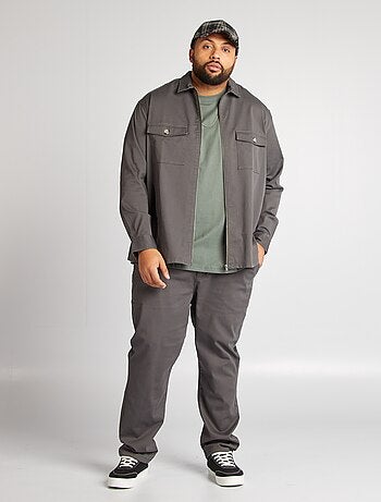 Calças chino corte justo / slim fit