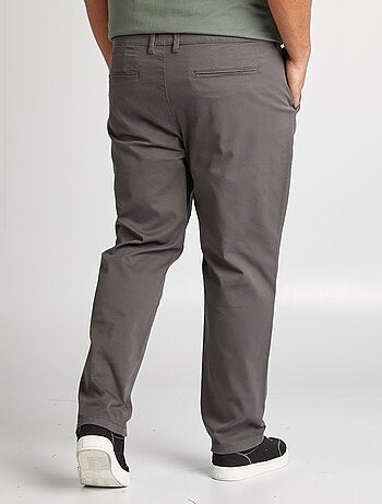 Calças chino corte justo / slim fit