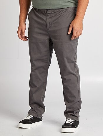 Calças chino corte justo / slim fit