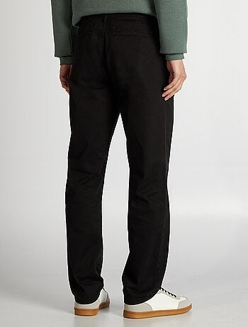 Calças chino de algodão elástico L34