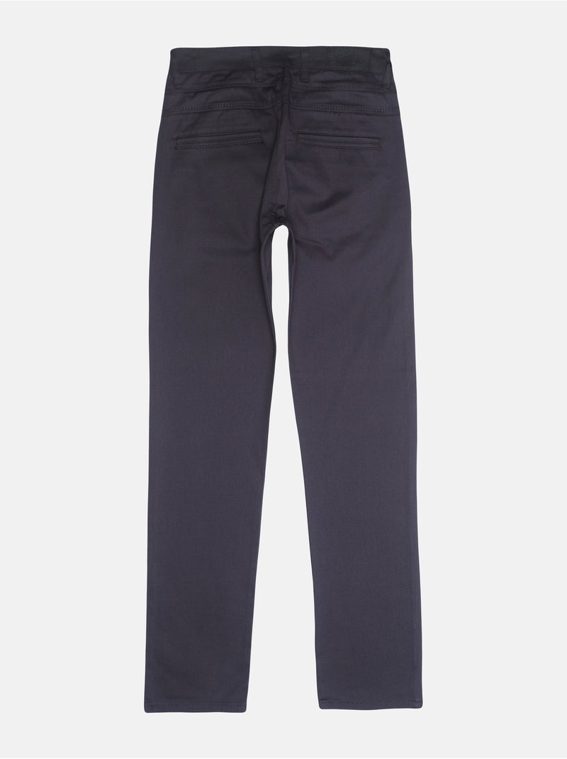 Calças chino justas - Silverstone Cinza escuro - Kiabi