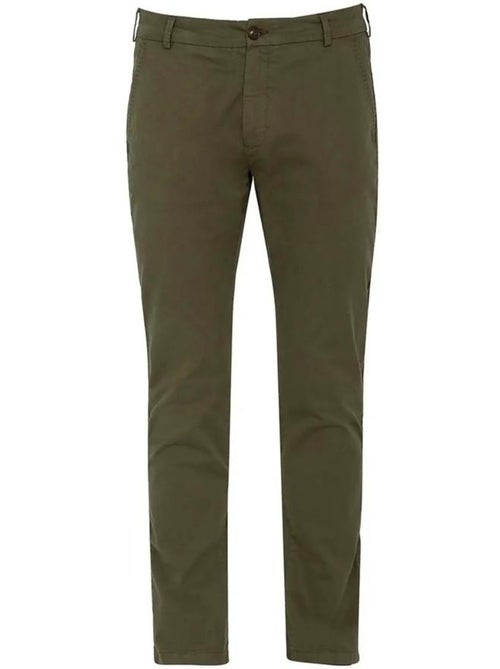 Calças Chino Kaki para Homem Schott - Kiabi Calças Chino Kaki para Homem Schott - Kiabi