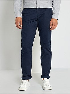 Calças chino L30 - Kiabi