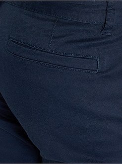 Calças chino L30 - Kiabi