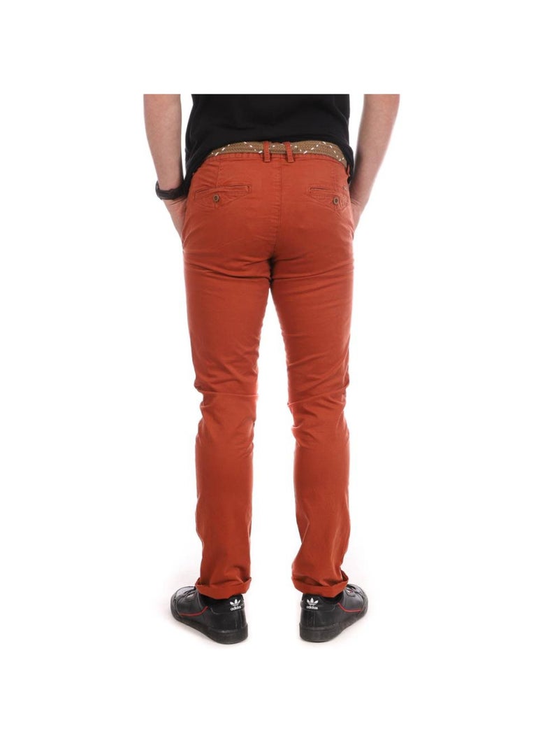 Calças Chino Laranja para Homem Teddy Smith Pallas Laranja - Kiabi