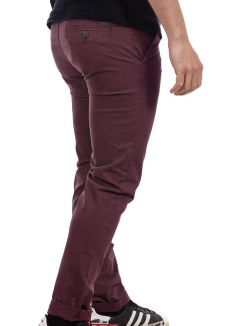 Calças chino prune para homem teddy smith 10115957d - Kiabi