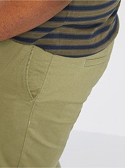 Calças chino regular L32 - Kiabi