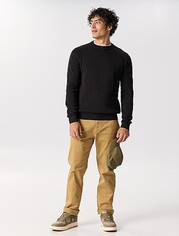 Calças chino regulares - L32