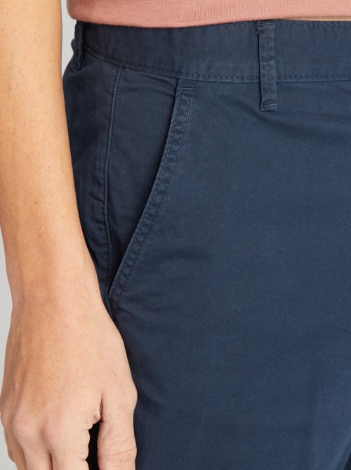 Calças chino regulares - Kiabi