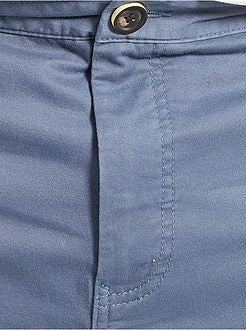 Calças chino regulares L34 - Kiabi