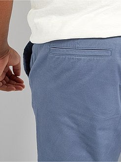 Calças chino regulares L34 - Kiabi