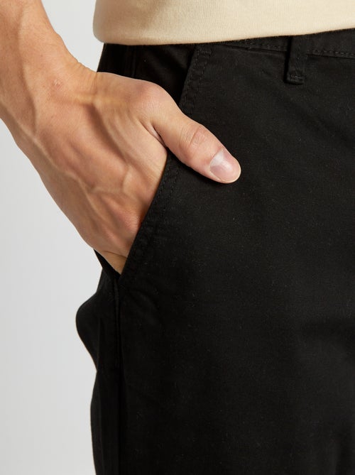 Calças chino regulares - Kiabi