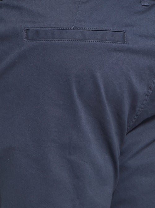 Calças chino slim  - L32 - Kiabi