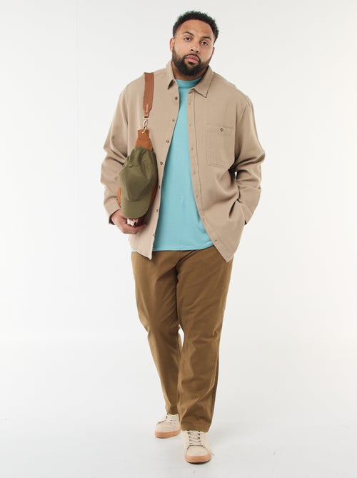 Calças chino slim  - L32 - Kiabi