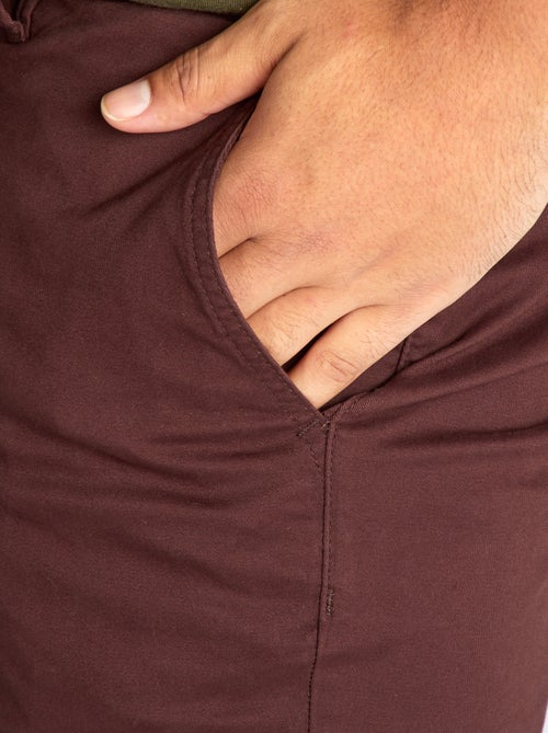 Calças chino slim  - L32 - Kiabi