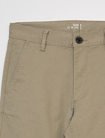 Calças chino slim - L34
