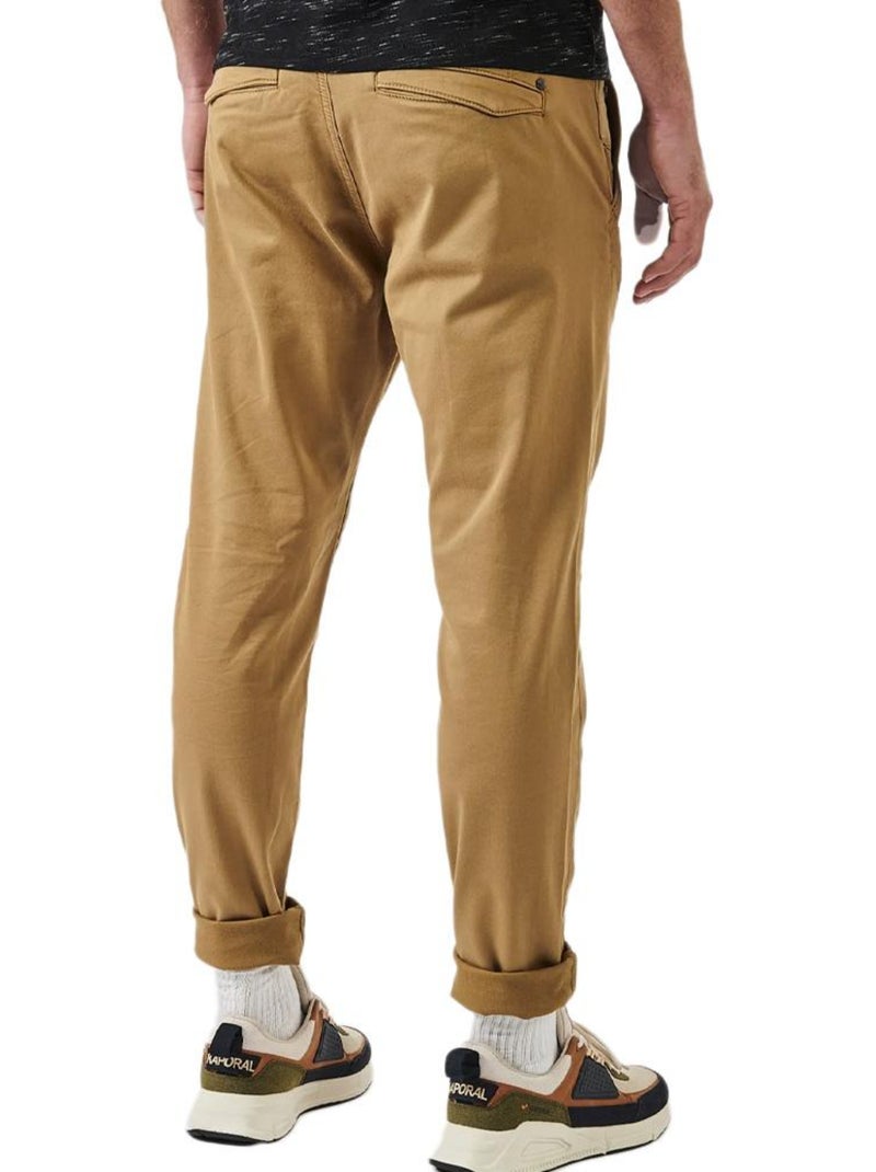 Calças Chino Slim Amarelas Kaporal Irwix para Homem Amarelo - Kiabi