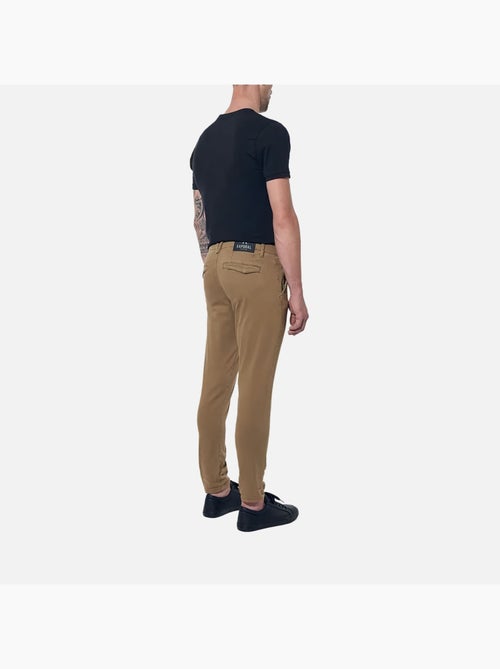 Calças chino slim amarelas kaporal irwix para homem - Kiabi Calças chino slim amarelas kaporal irwix para homem - Kiabi