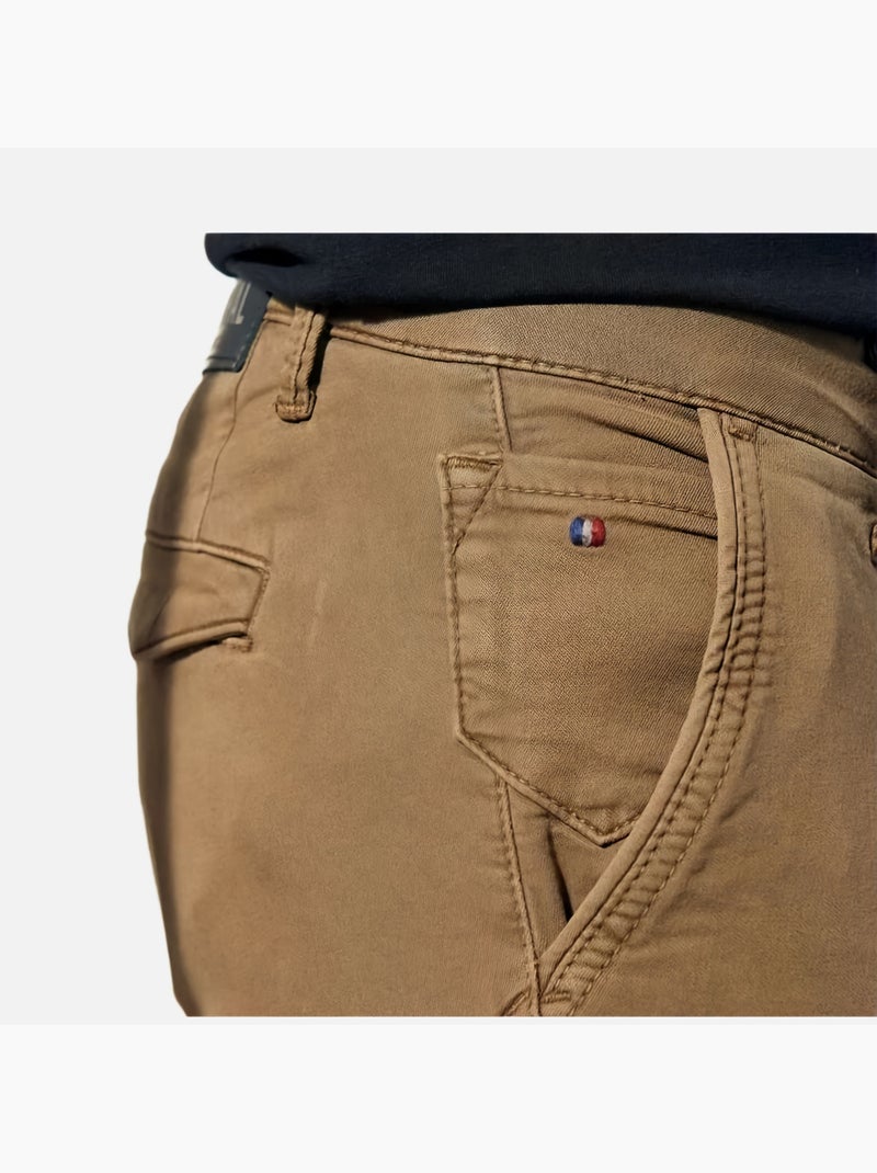 Calças chino slim amarelas kaporal irwix para homem Amarelo - Kiabi