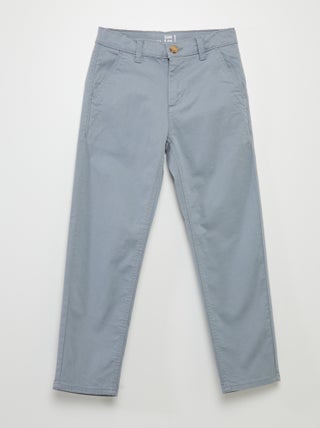 Calças chino slim