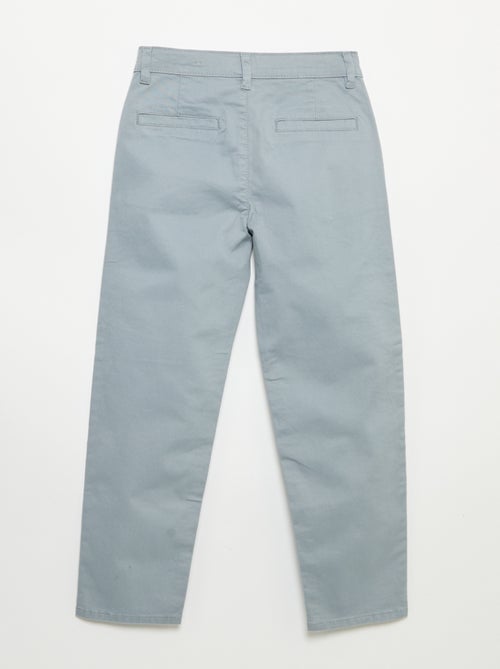 Calças chino slim - Kiabi Calças chino slim - Kiabi