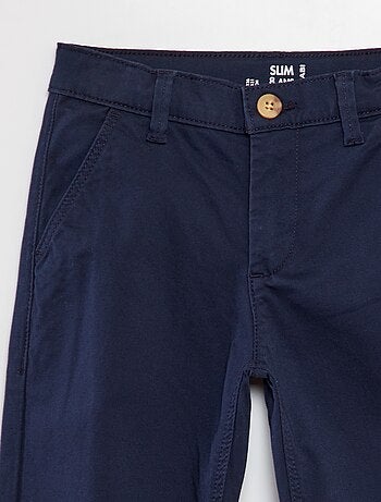 Calças chino slim