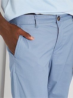 Calças chino slim - Kiabi