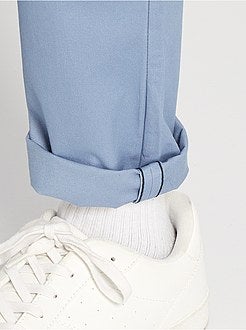 Calças chino slim - Kiabi