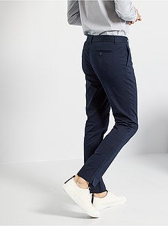 Calças chino slim - Kiabi