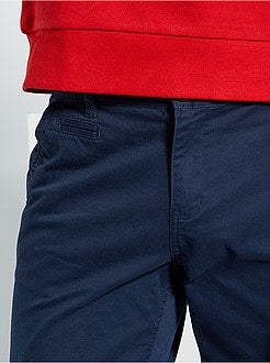 Calças chino slim - Kiabi