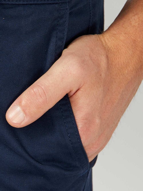 Calças chino slim - Kiabi