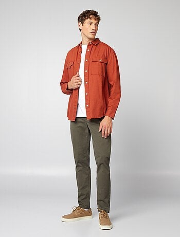 Calças chino slim