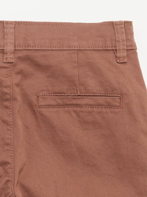 Calças chino slim - Kiabi