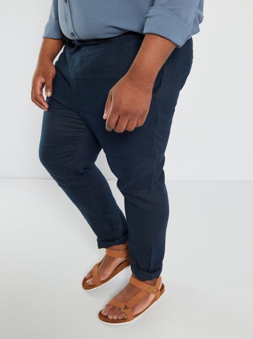 Calças chino slim fit - Kiabi