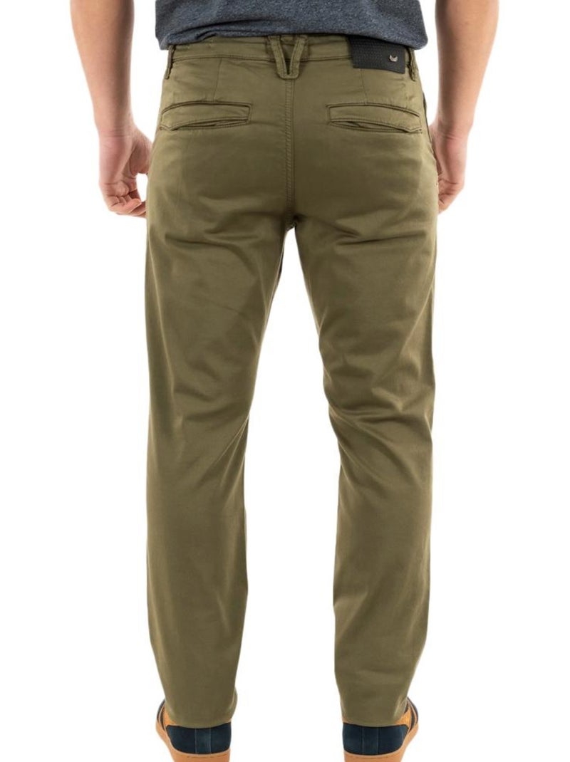 Calças Chino Slim Fit Kaporal Irwix para Homem Verde - Kiabi