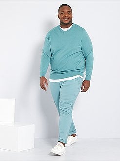 Calças chino slim L30 - Kiabi