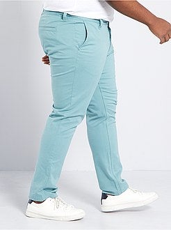 Calças chino slim L30 - Kiabi