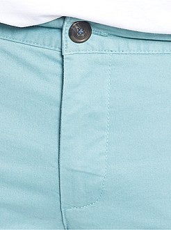 Calças chino slim L30 - Kiabi