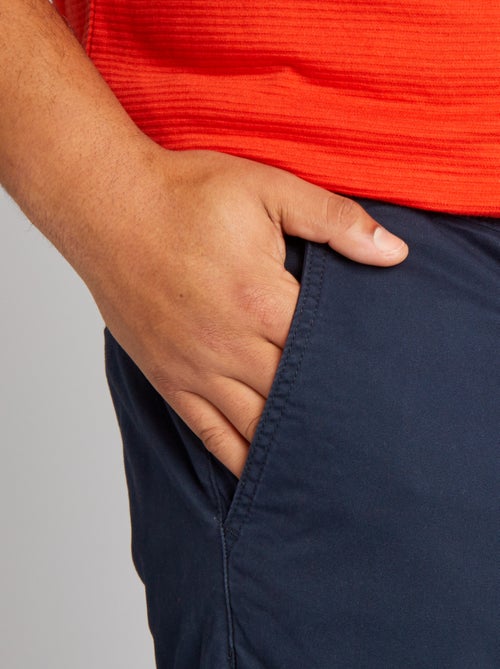 Calças chino slim L30 - Kiabi