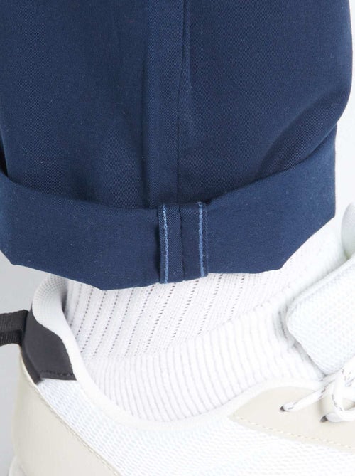 Calças chino slim L30 - Kiabi