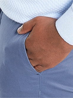 Calças chino slim L34 - Kiabi