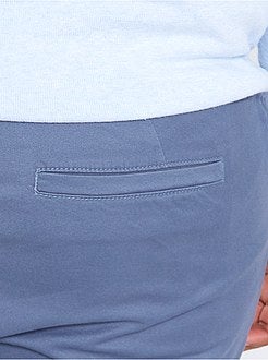 Calças chino slim L34 - Kiabi