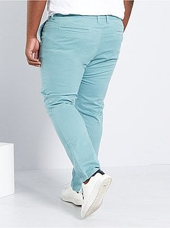 Calças chino slim L34 - Kiabi