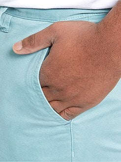 Calças chino slim L34 - Kiabi