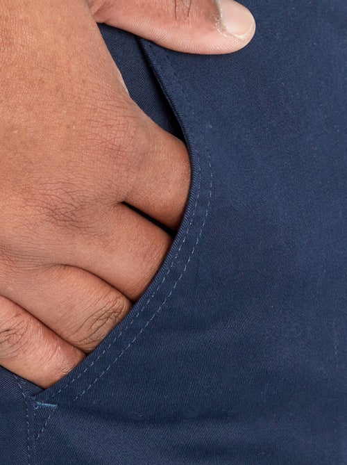 Calças chino slim L34 - Kiabi