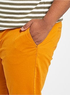 Calças chino slim L34 - Kiabi